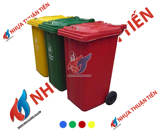 Thùng rác 240l phổ biến và được sử dụng nhiều trên thị trường