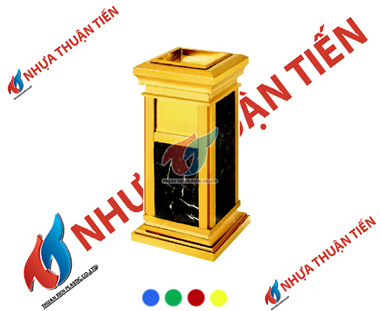 Thùng rác inox chống chịu nhiệt ấn tượng